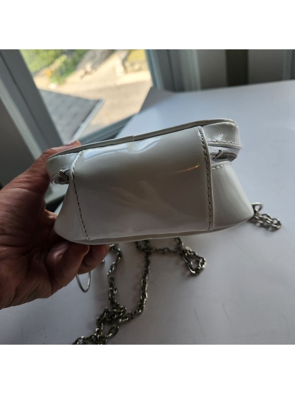 Junya Watanabe white patent leather bag BNWOT - Picture 7 of 14